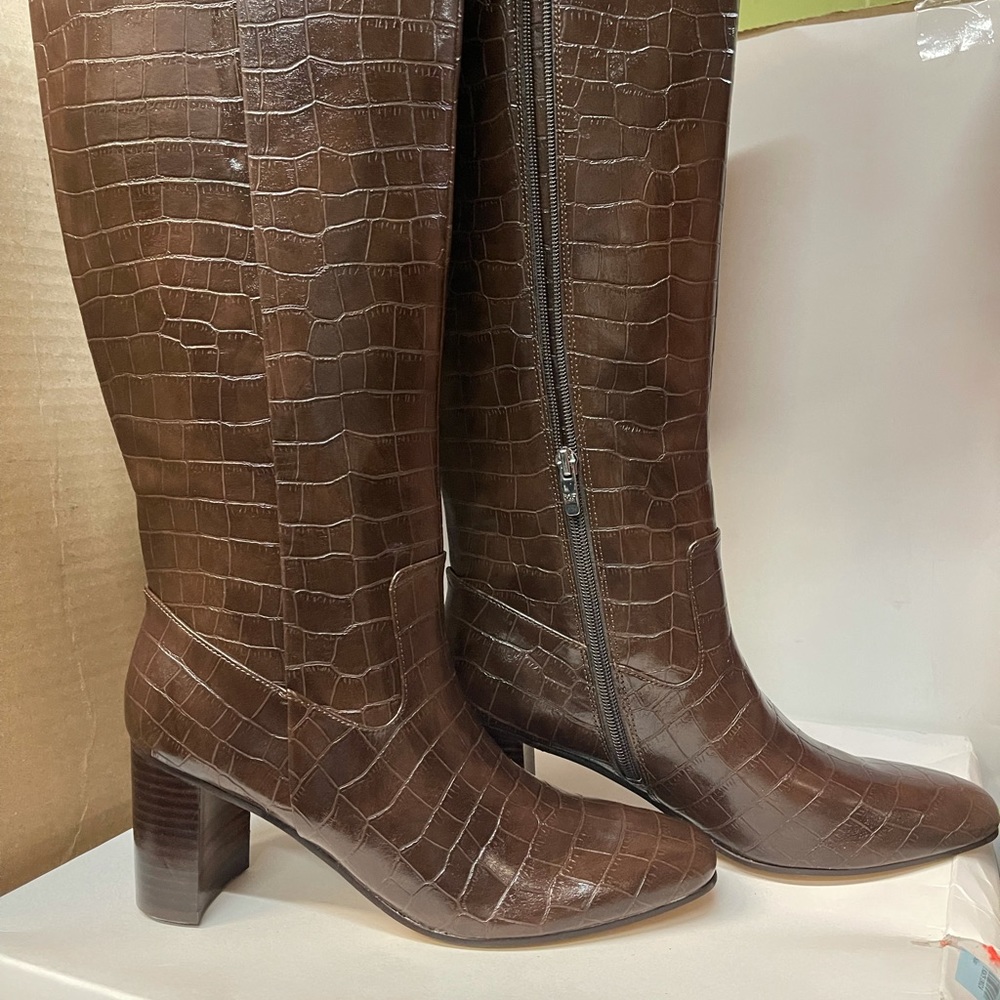 BNIB Marc Fisher Secalm Revela3 Boots Dk Brown - Picture 15 of 16